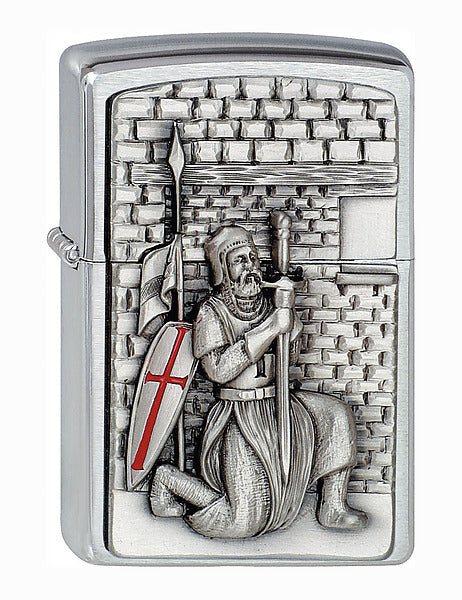 Zippo vžigalnik 2.007.665 Crusader Praying Emblem